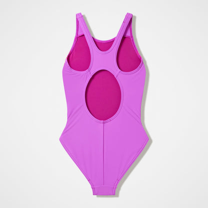 Speedo Girls Muscleback Swimsuit Pink