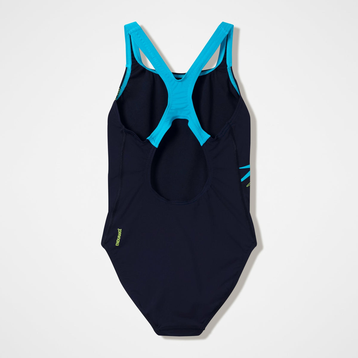 Speedo Medley Logo Medalist Swimsuit Black/Turquoise