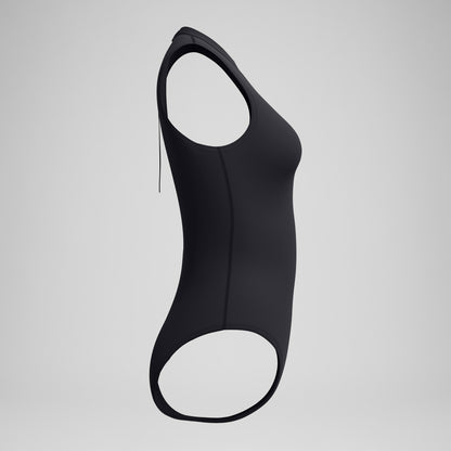 Speedo Boom Solid Hydrasuit Black/Turquoise
