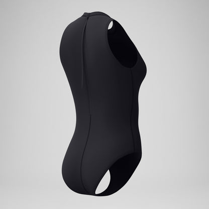 Speedo Boom Solid Hydrasuit Black/Turquoise
