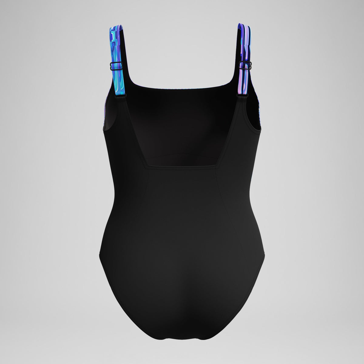 Speedo Shaping Printed Contour Eclipse Swimsuit Black/Purple
