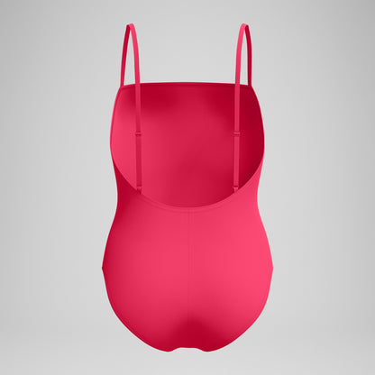Speedo Adjustable Thinstap Swimsuit Pink