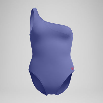 Speedo Asymmetric Swimsuit Blue