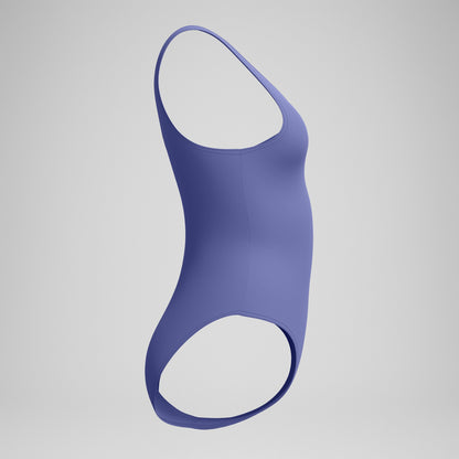 Speedo Asymmetric Swimsuit Blue