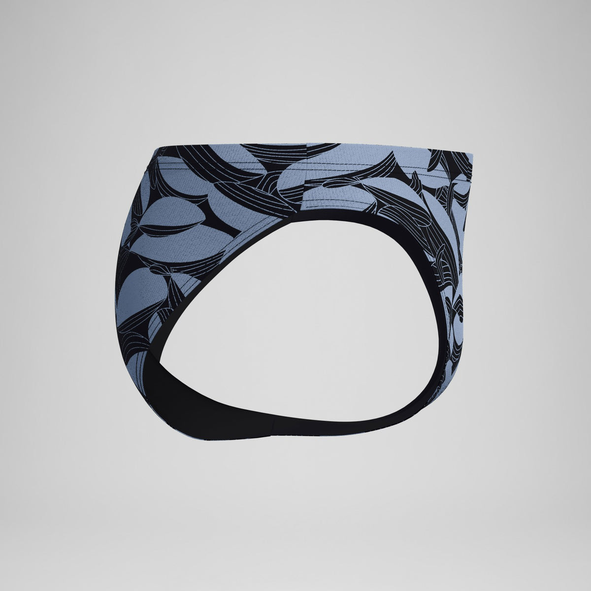 Speedo Beachstar Printed Brief Black/Grey