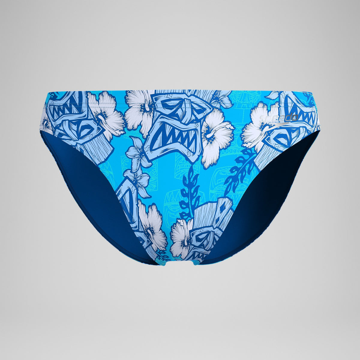 Speedo Print Beachstar Brief Light Blue/White