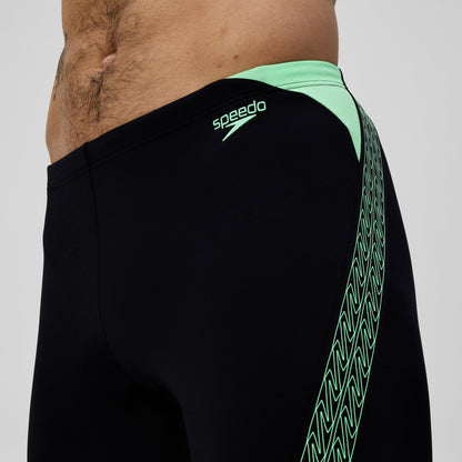 Speedo Hyperboom Splice Jammer Black/Green