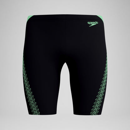 Speedo Hyperboom Splice Jammer Black/Green