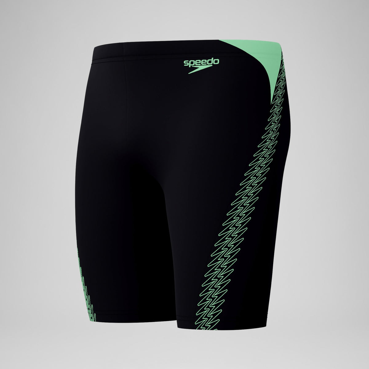 Speedo Hyperboom Splice Jammer Black/Green