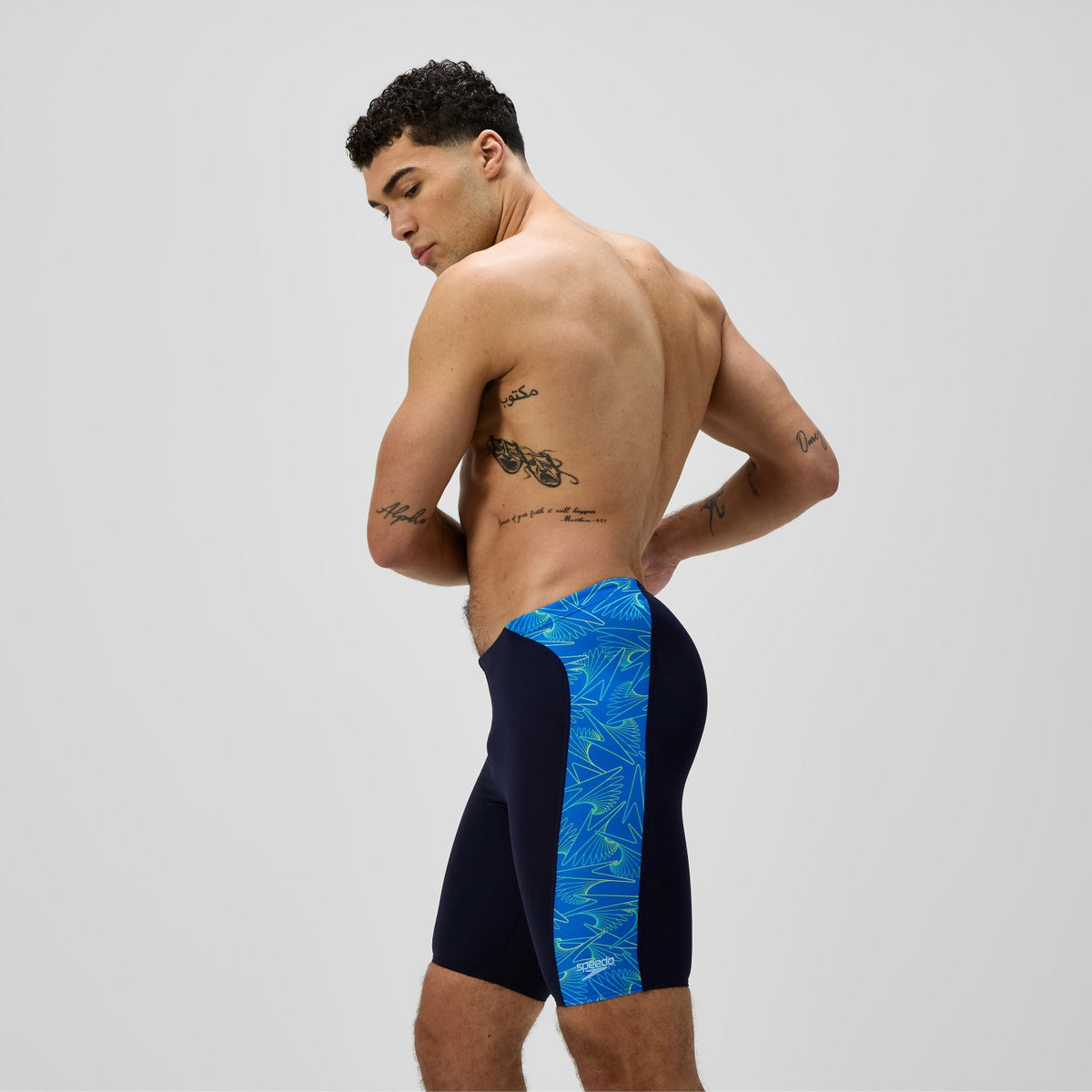 Speedo Hyperboom Panel Jammer Navy/Blue