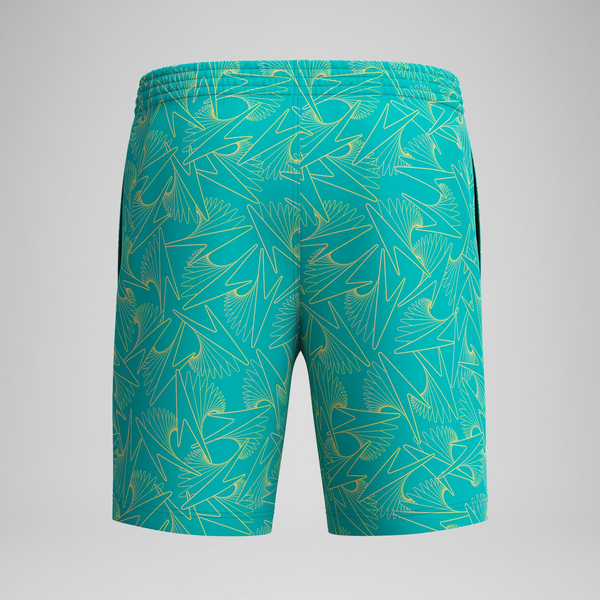 Speedo Xpress Lite Allover Swim Shorts Turquoise
