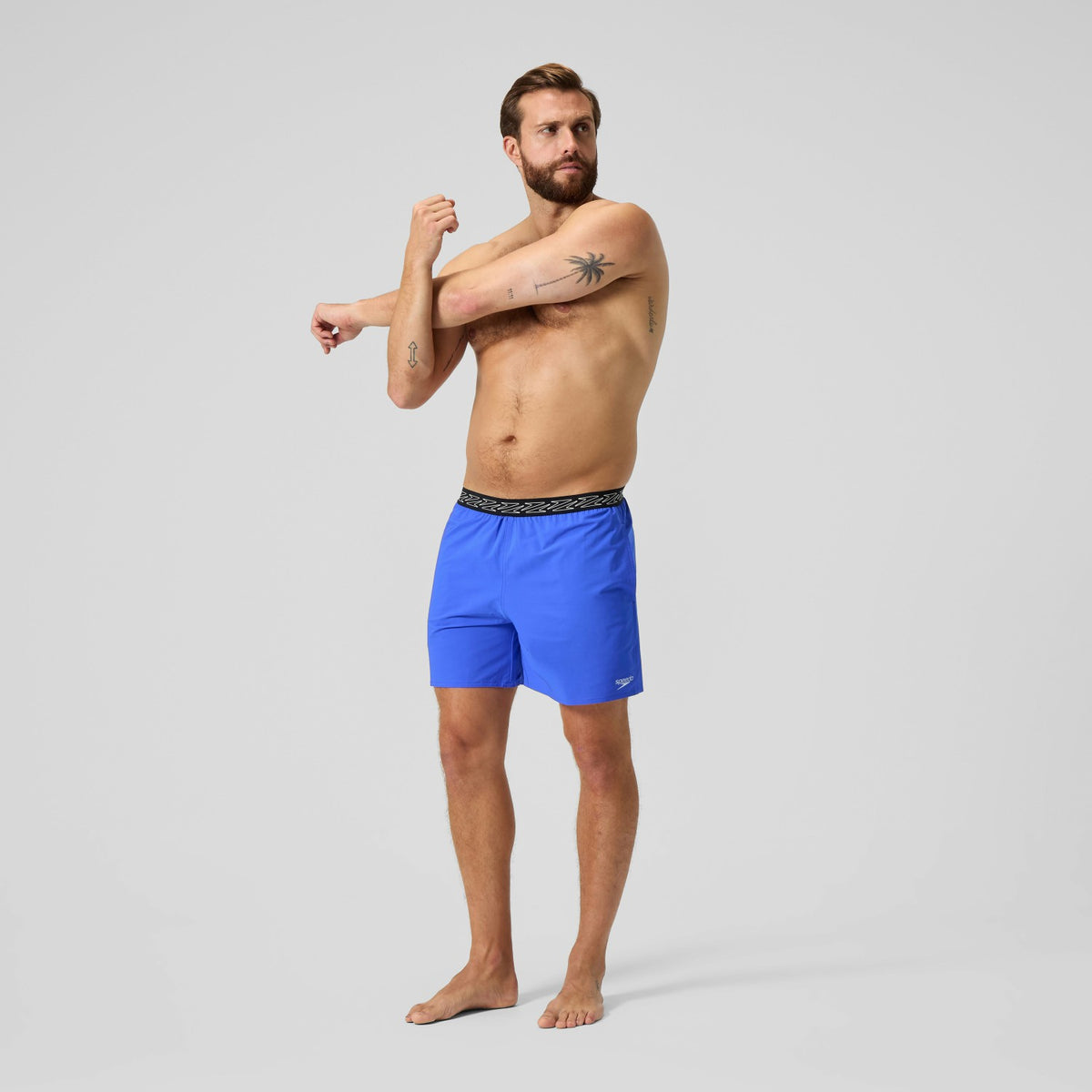 Speedo HyperBoom Band Swim Shorts Blue