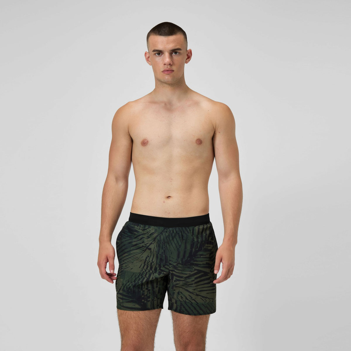 Speedo Print Volley Swim Shorts Green