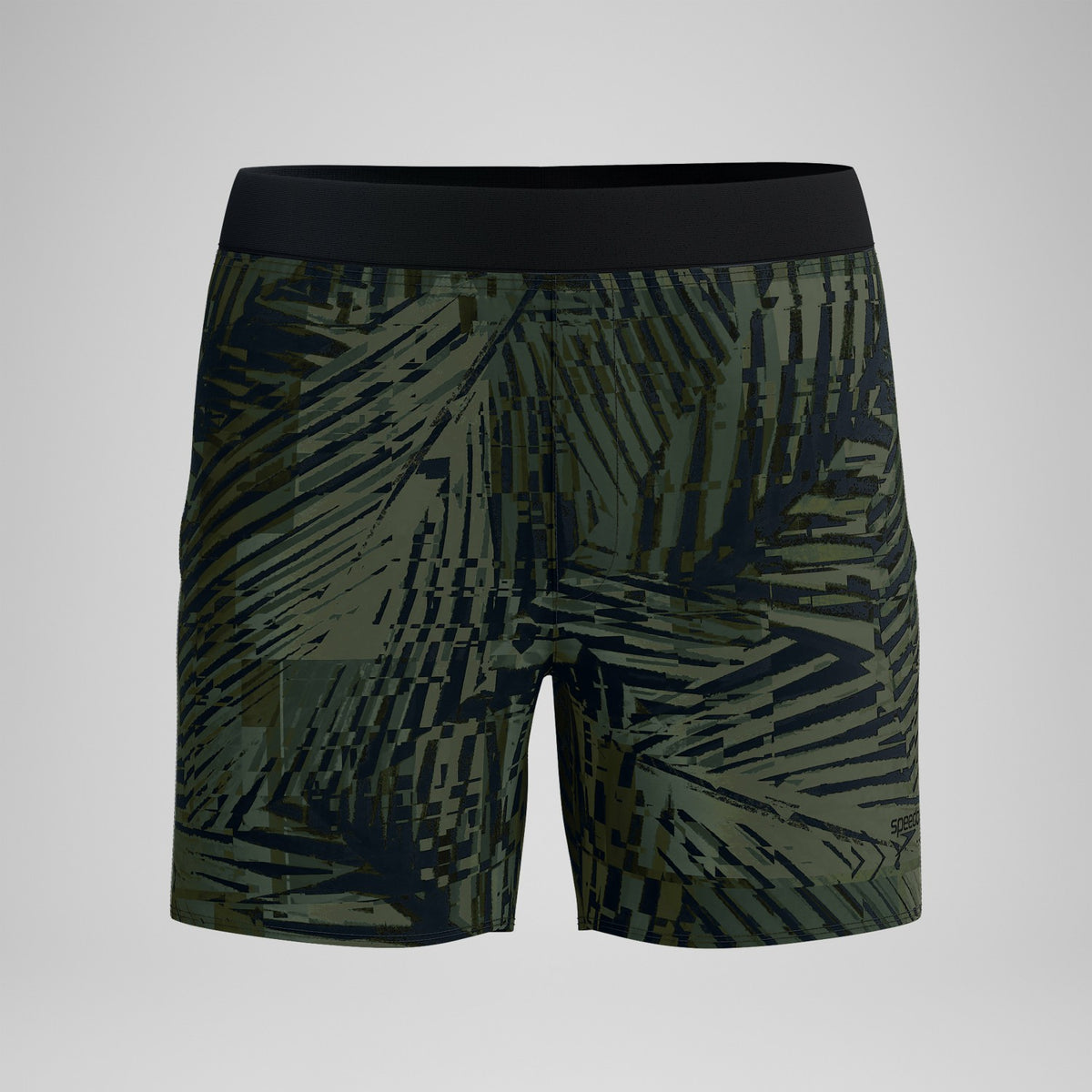 Speedo Print Volley Swim Shorts Green