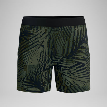 Speedo Print Volley Swim Shorts Green