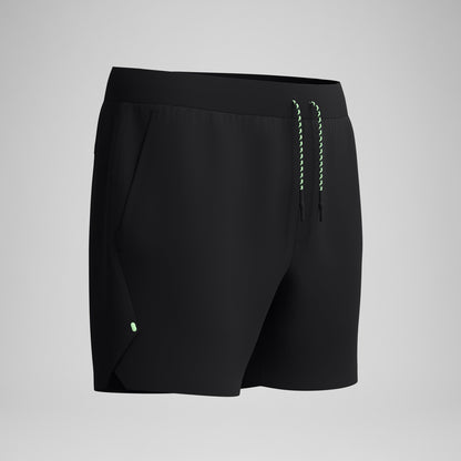 Speedo Never Stop Solid Swim Shorts Black
