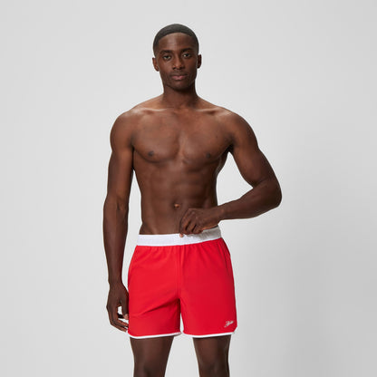 Speedo Jetstream Solid Swim Shorts Red