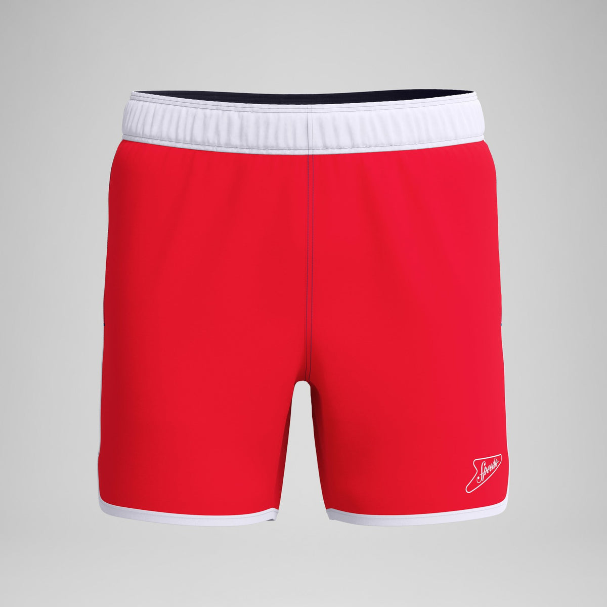 Speedo Jetstream Solid Swim Shorts Red