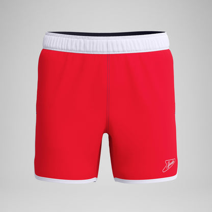 Speedo Jetstream Solid Swim Shorts Red