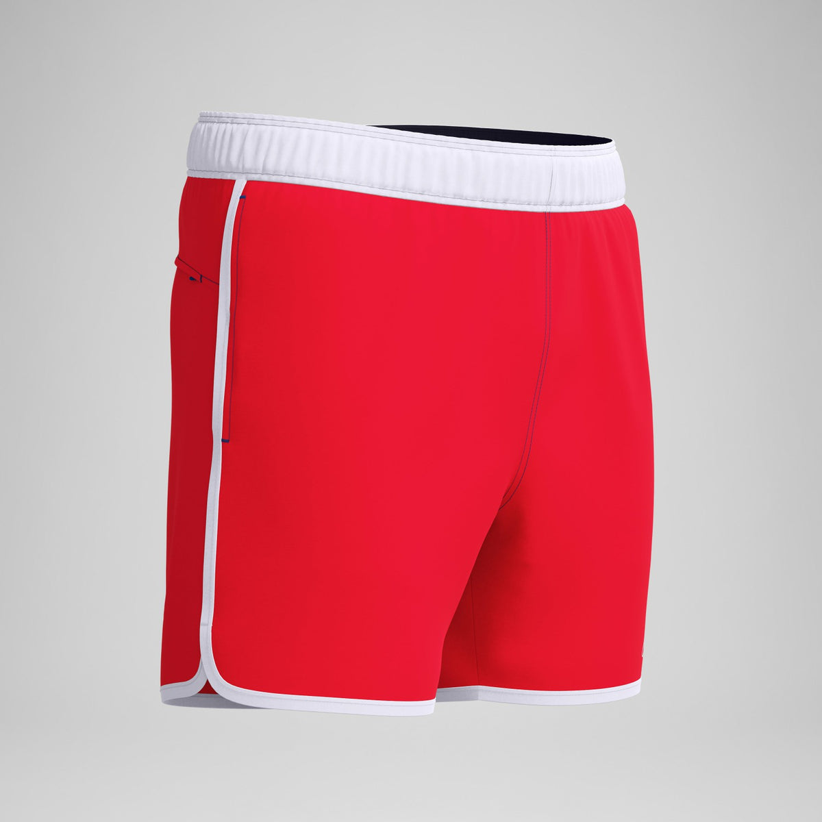 Speedo Jetstream Solid Swim Shorts Red