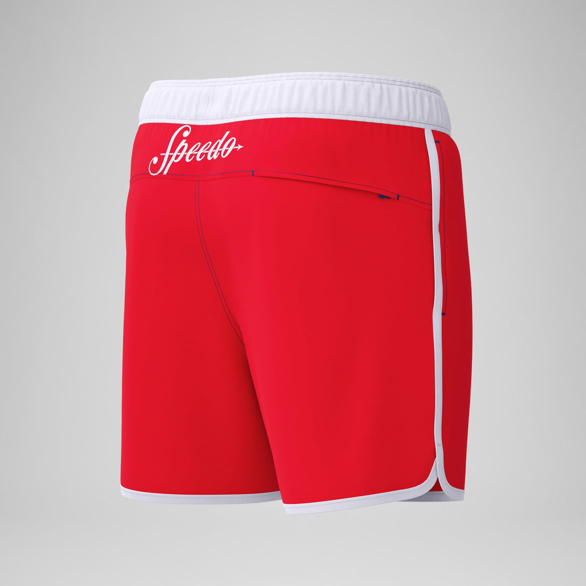 Speedo Jetstream Solid Swim Shorts Red
