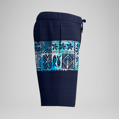Speedo Printed Bondi Swim Shorts Navy/Blue