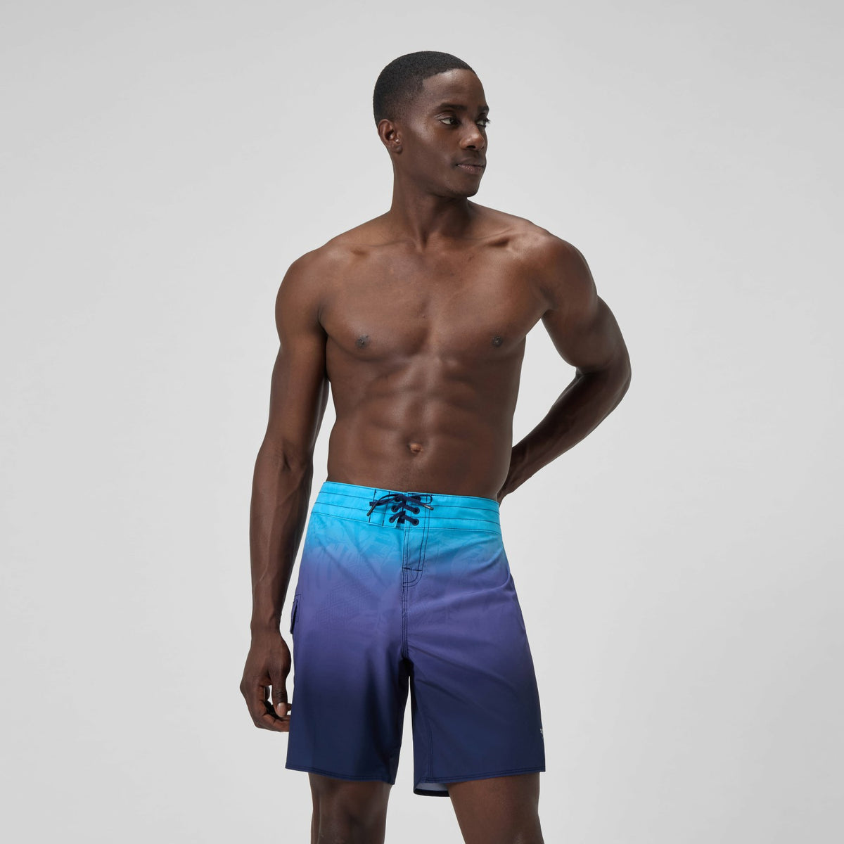 Speedo Print Speedo Flex Boardshort Blue