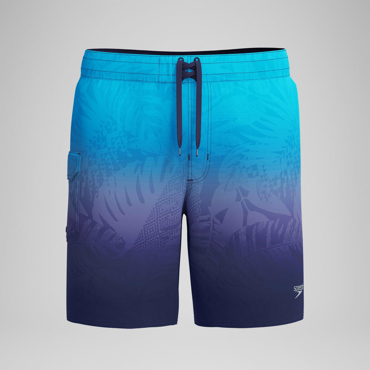 Speedo Print Speedo Flex Boardshort Blue