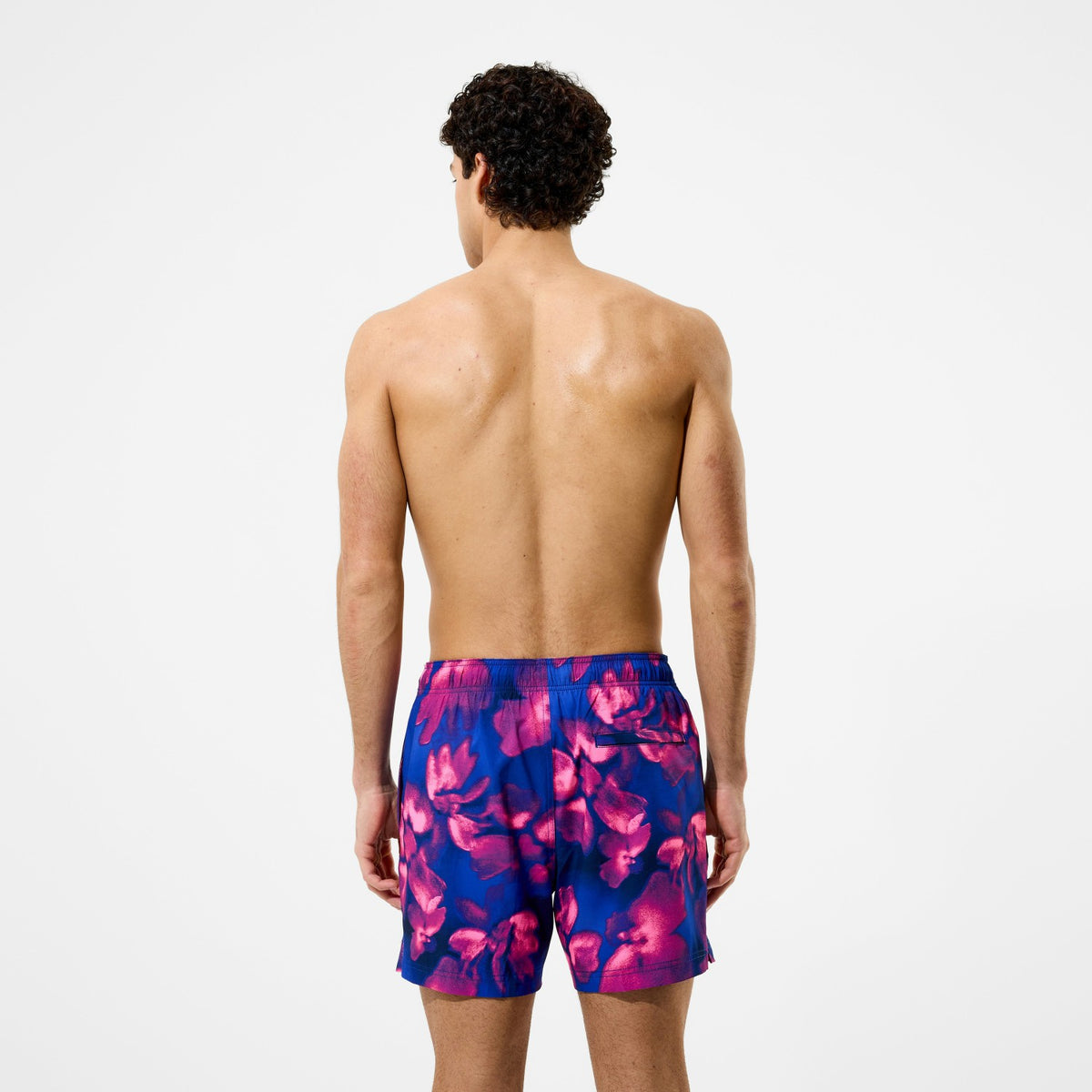 Speedo Redondo Edge Printed Swim Shorts Blue/Pink