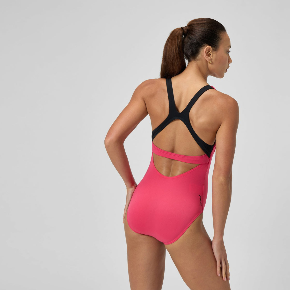 Speedo Racerback Swimsuit Pink