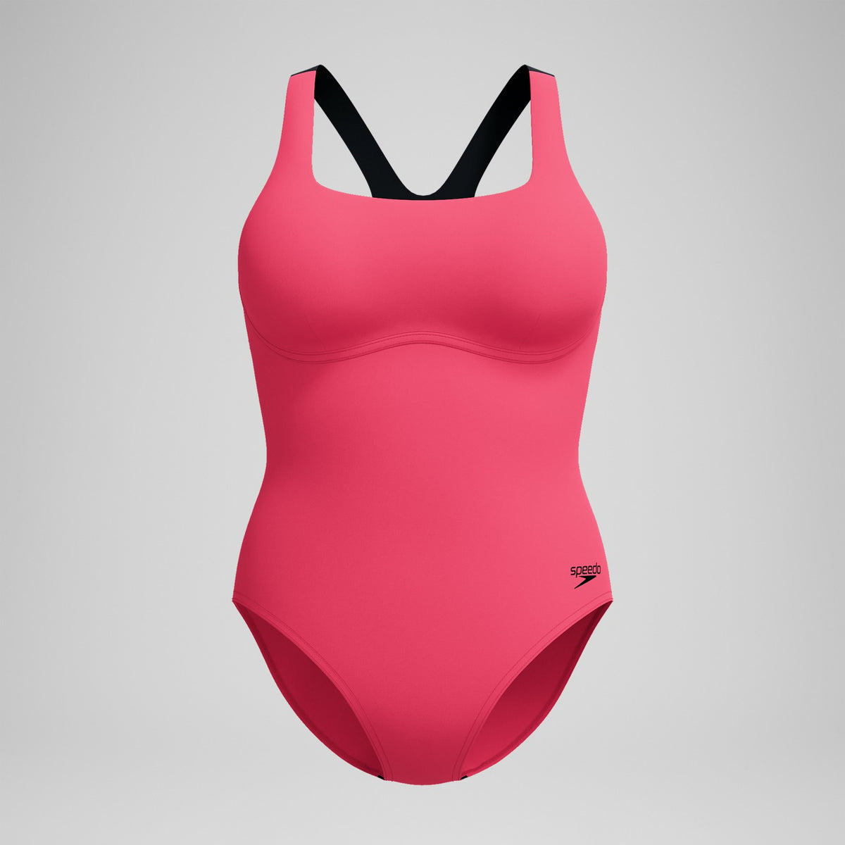 Speedo Racerback Swimsuit Pink