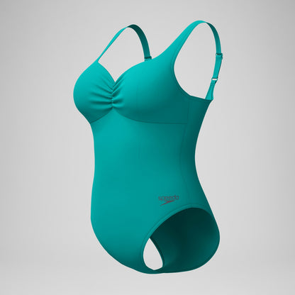 Speedo Shaping AquaNite Swimsuit Turquoise