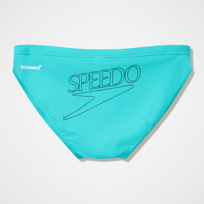 Speedo Endurance+ Logo Brief Turquoise