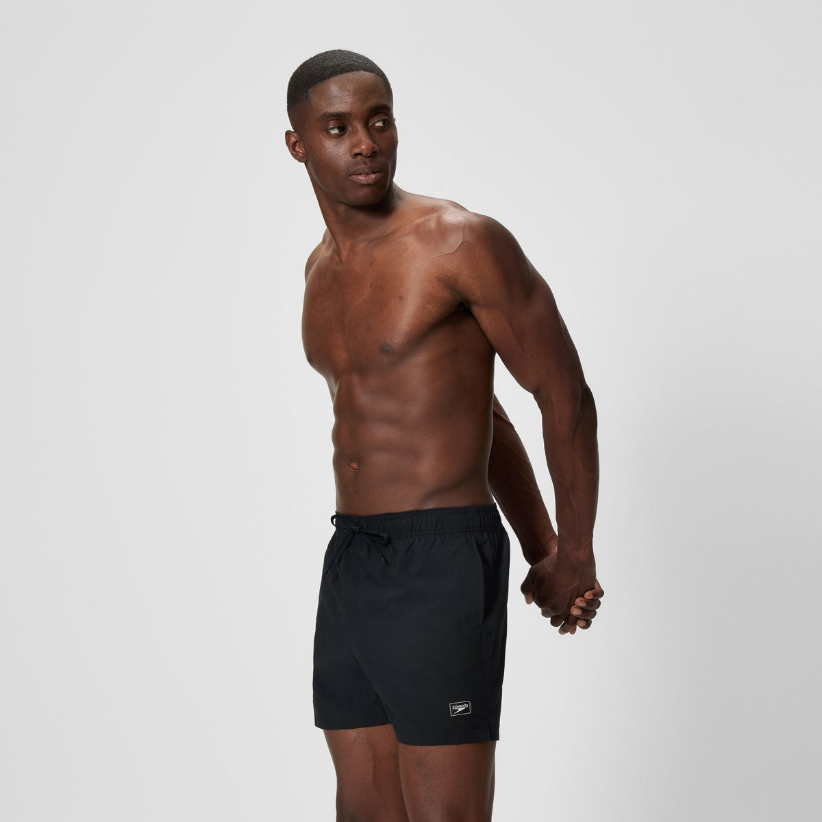 Speedo Classic Logo Swim Shorts Black