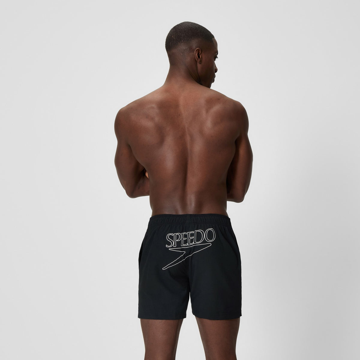 Speedo Classic Logo Swim Shorts Black