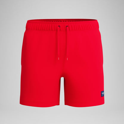 Speedo Classic Logo Swim Shorts Red