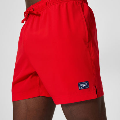 Speedo Classic Logo Swim Shorts Red