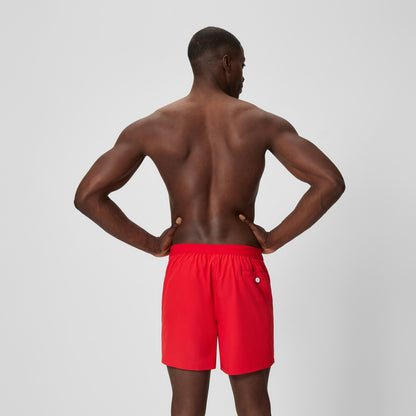 Speedo Jetstream Solid Swim Shorts Red