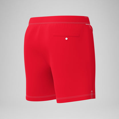 Speedo Jetstream Solid Swim Shorts Red