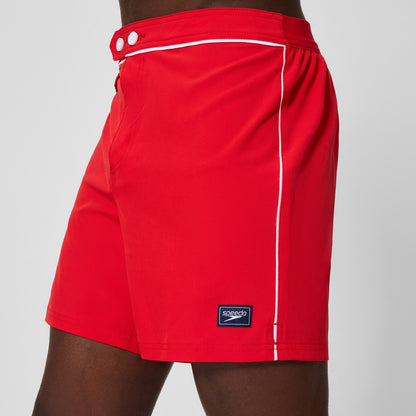 Speedo Jetstream Solid Swim Shorts Red