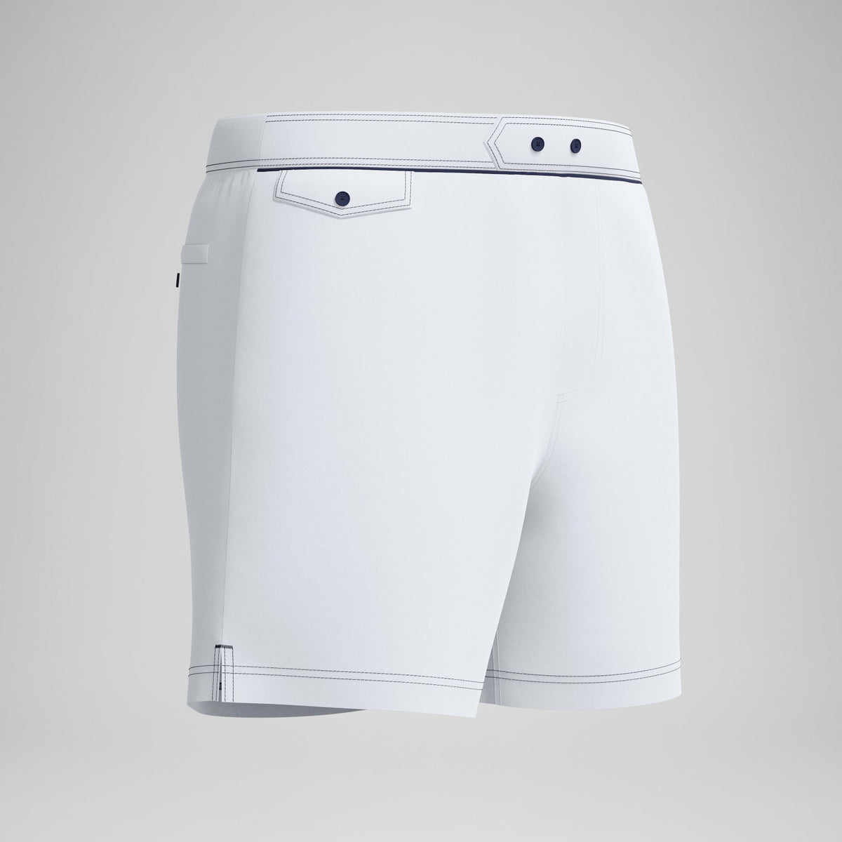 Speedo Jetstream Solid Swim Shorts White