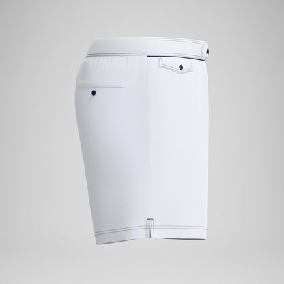 Speedo Jetstream Solid Swim Shorts White