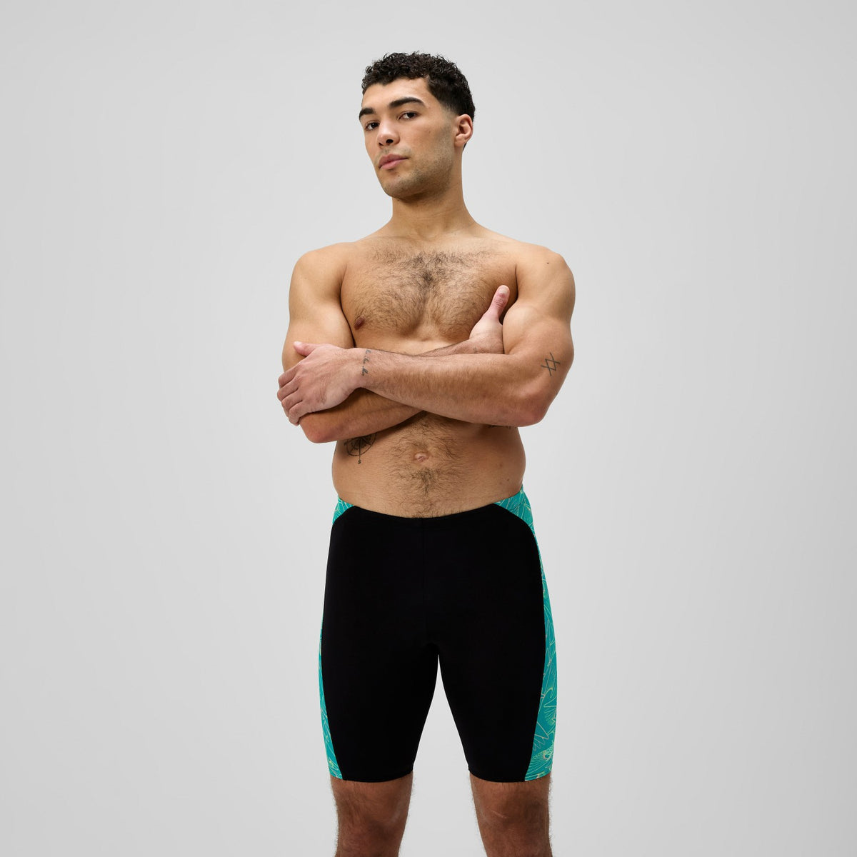 Speedo Hyperboom Panel Jammer Black/Turquoise