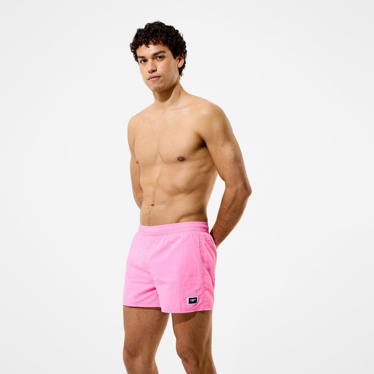 Speedo Retro Swim Shorts Pink