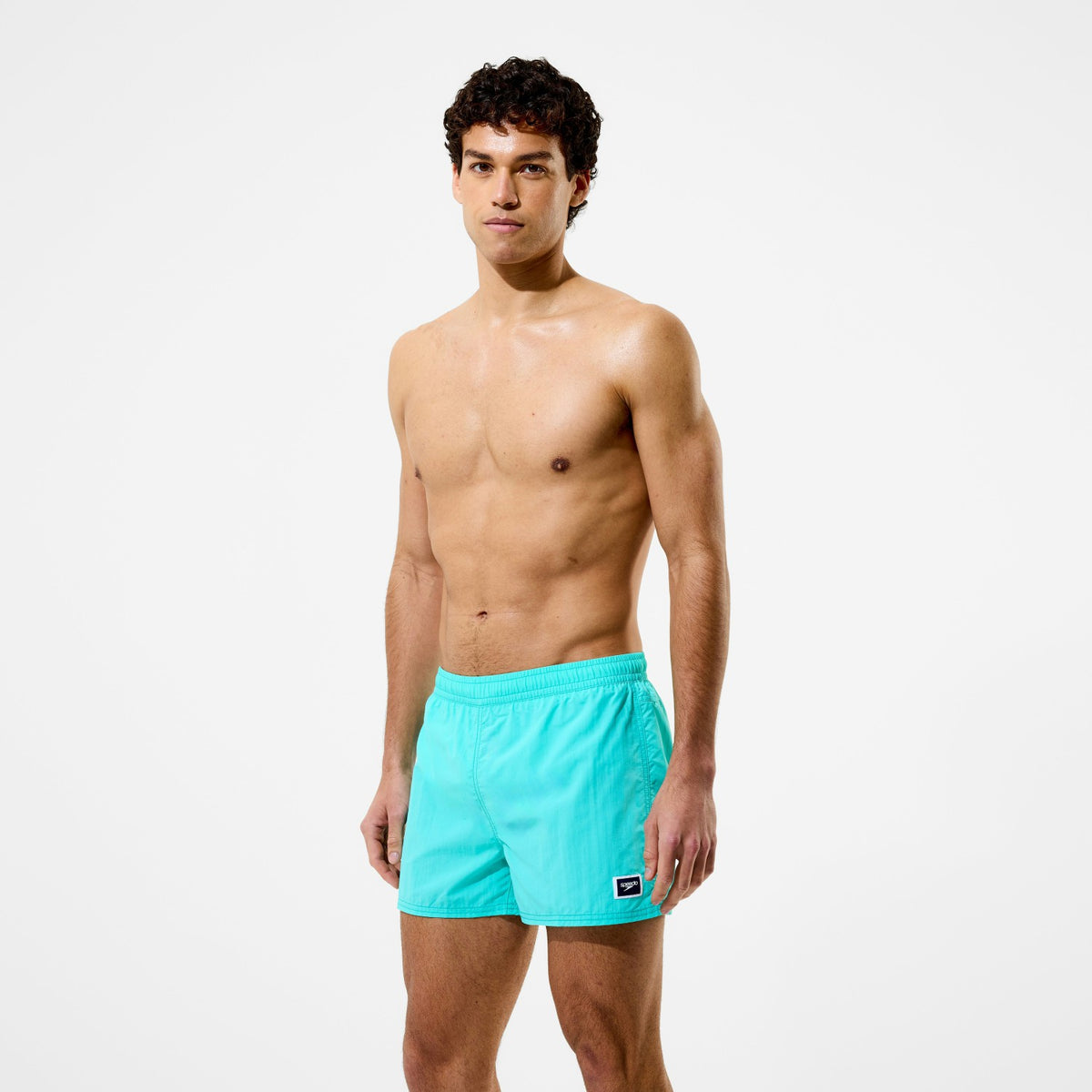 Speedo Retro Swim Shorts Turquoise