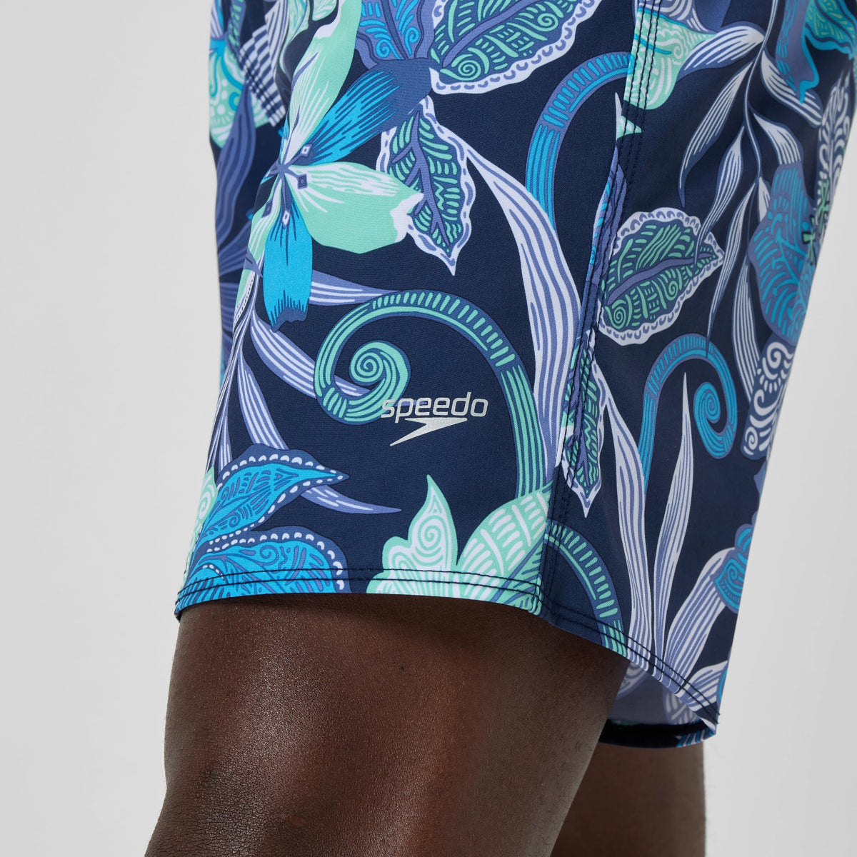 Speedo Print Boardshort Blue