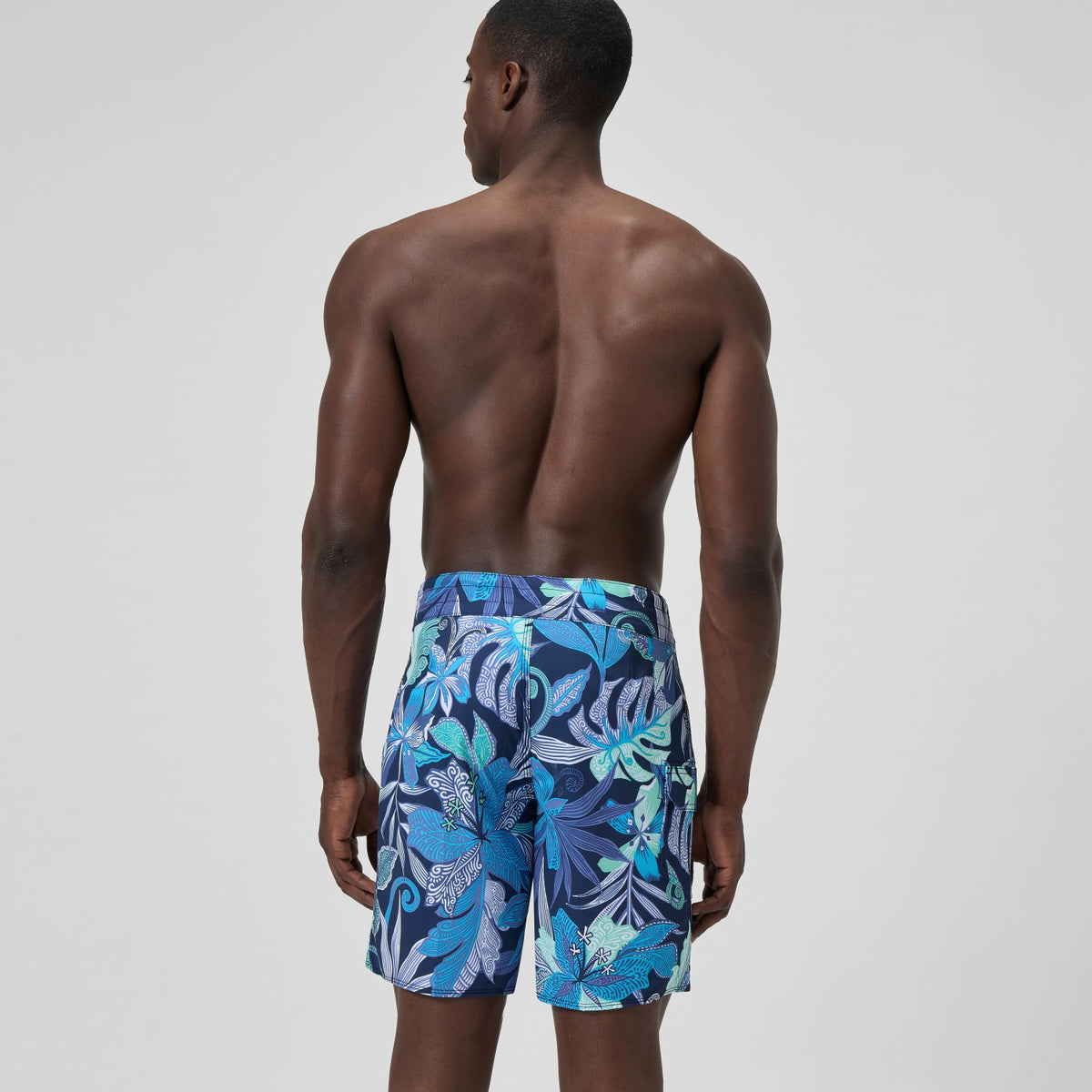 Speedo Print Boardshort Blue