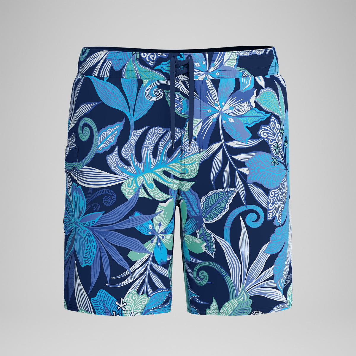 Speedo Print Boardshort Blue