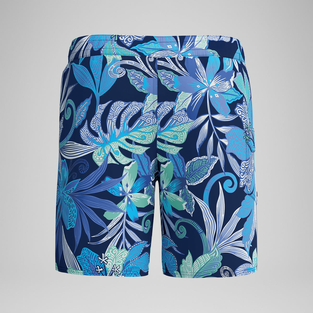 Speedo Print Boardshort Blue