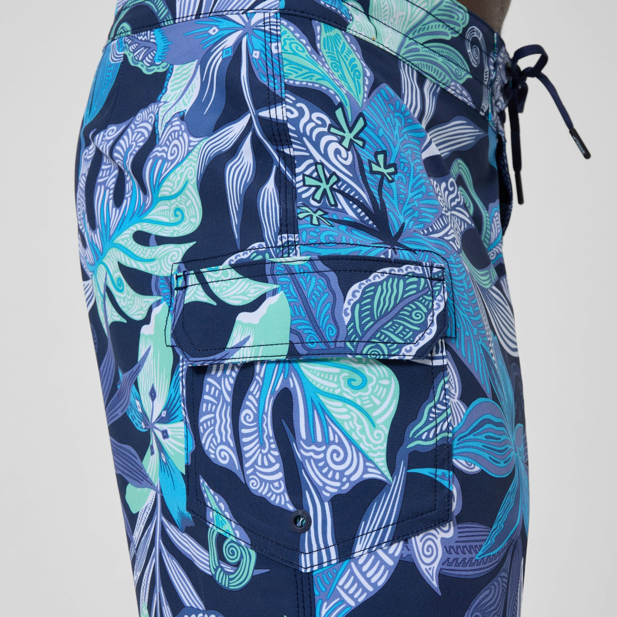 Speedo Print Boardshort Blue